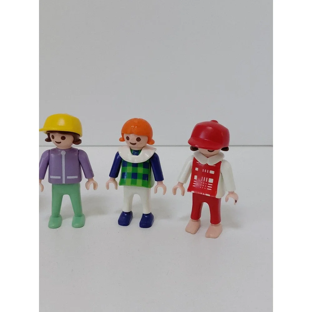 Playmobil Child Figures Lot of 7 Vintage 1990s Kids People Assorted Outfits